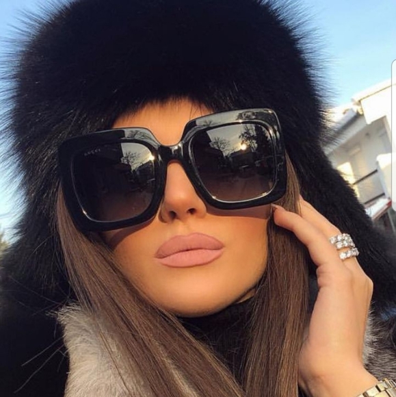 Accessories - LARGE Black Fur Hat Headband Ear Warmers Mink Hat Ski Hat Earmuffs